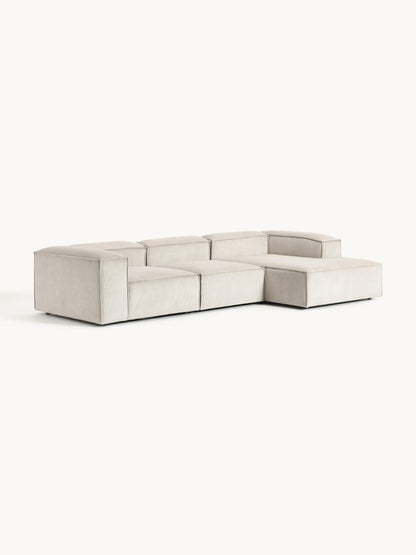 Lensford Modular Corner Sofa (4-Seater) in Corduroy