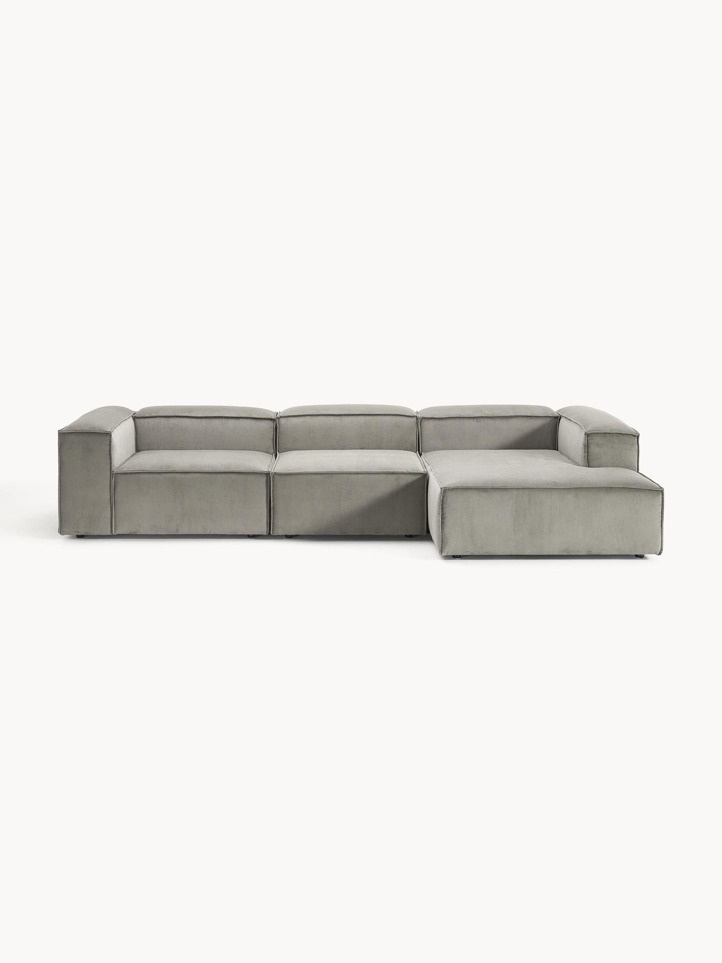 Lensford Modular Corner Sofa (4-Seater) in Corduroy