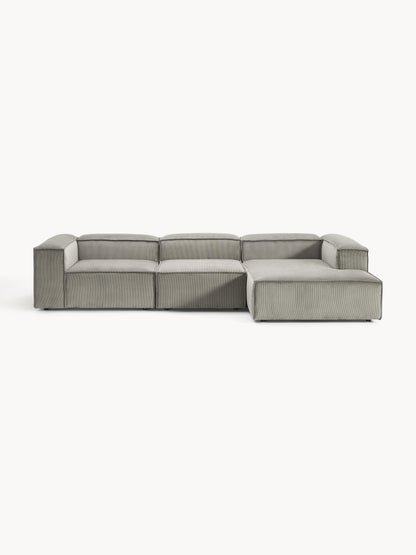 Lensford Modular Corner Sofa (4-Seater) in Corduroy