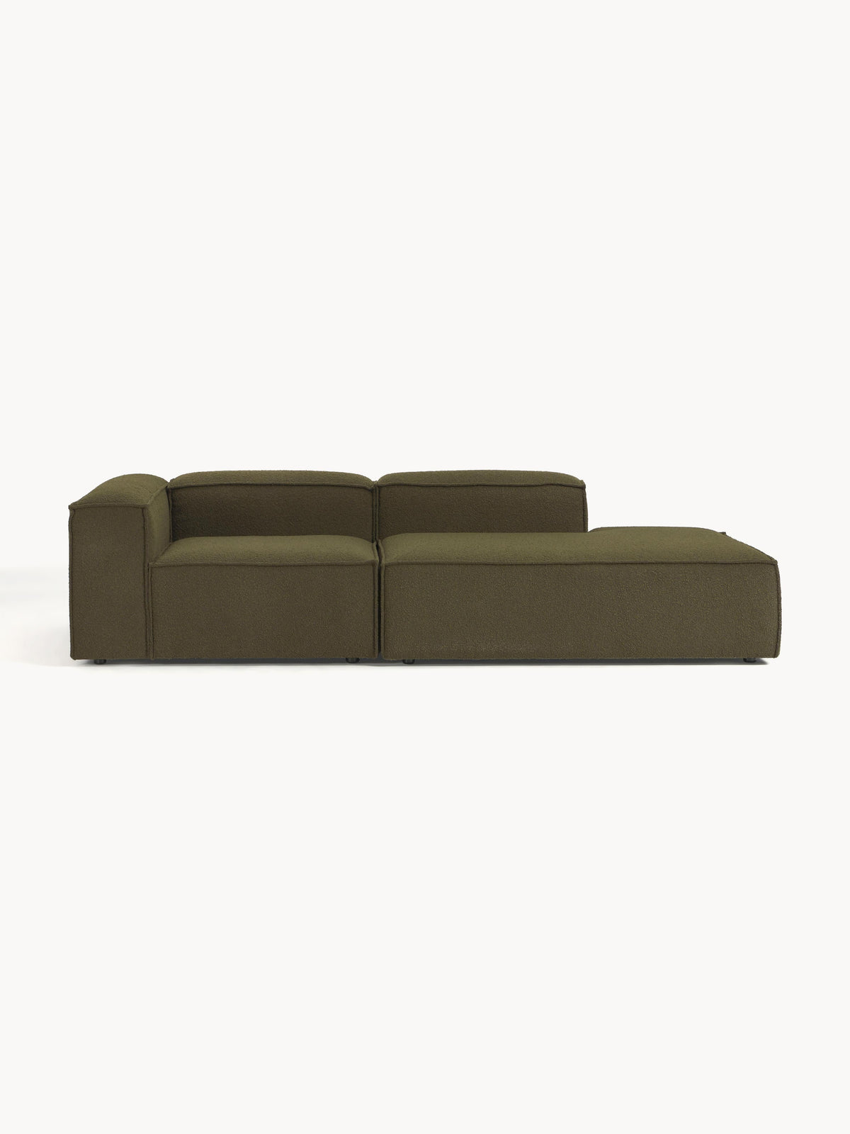 Lensford Modular Ottoman in Bouclé