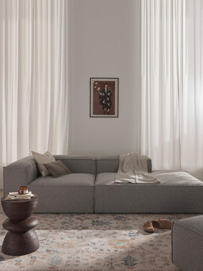 Lensford Modular Ottoman in Bouclé