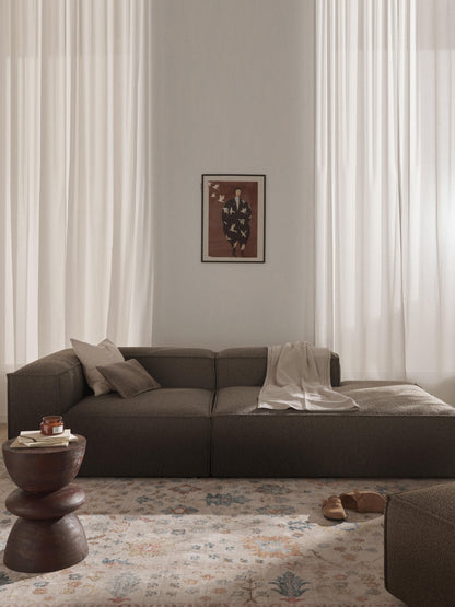 Lensford Modular Ottoman in Bouclé