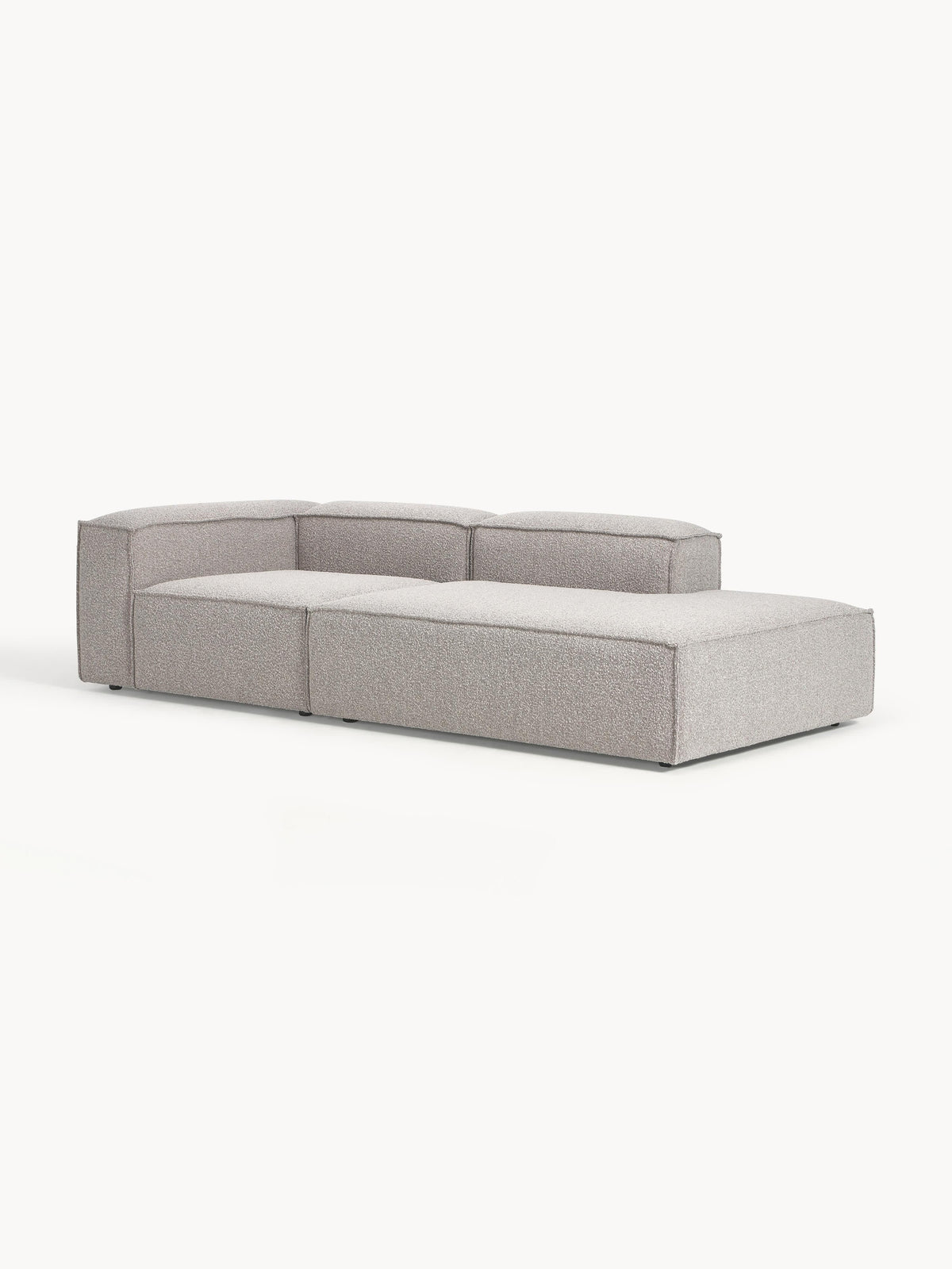 Lensford Modular Ottoman in Bouclé
