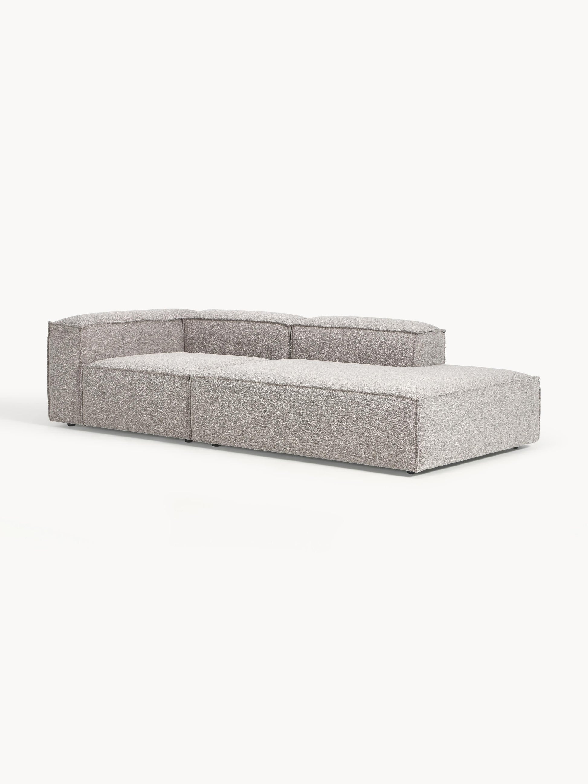 Lensford Modular Ottoman in Bouclé