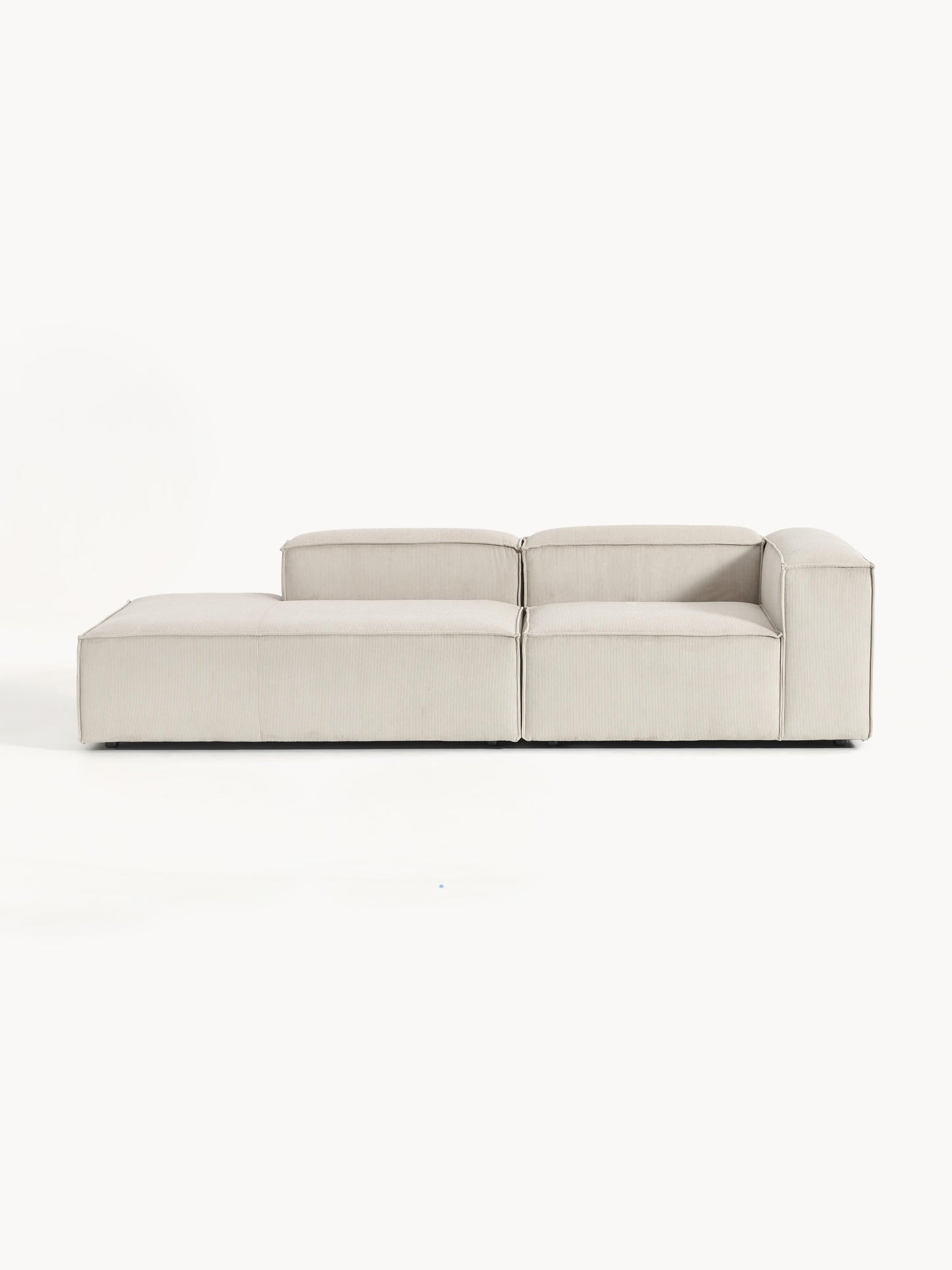 Lensford Modular Ottoman in Corduroy