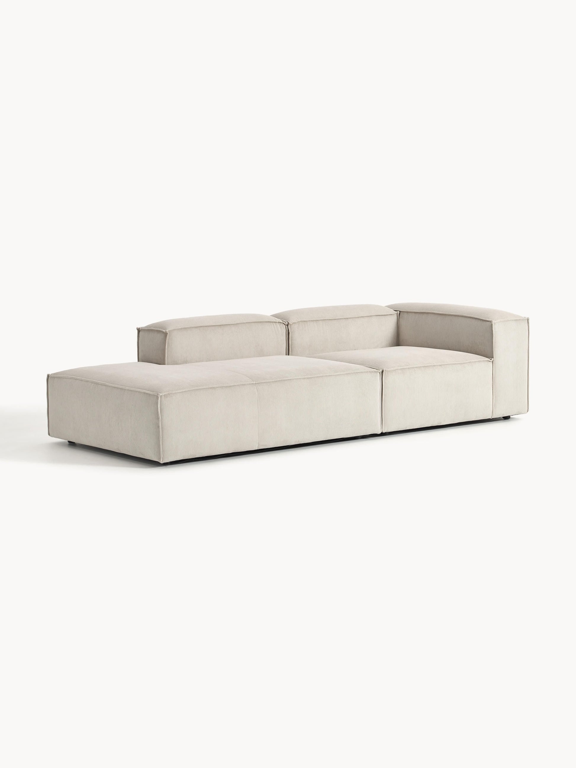 Lensford Modular Ottoman in Corduroy