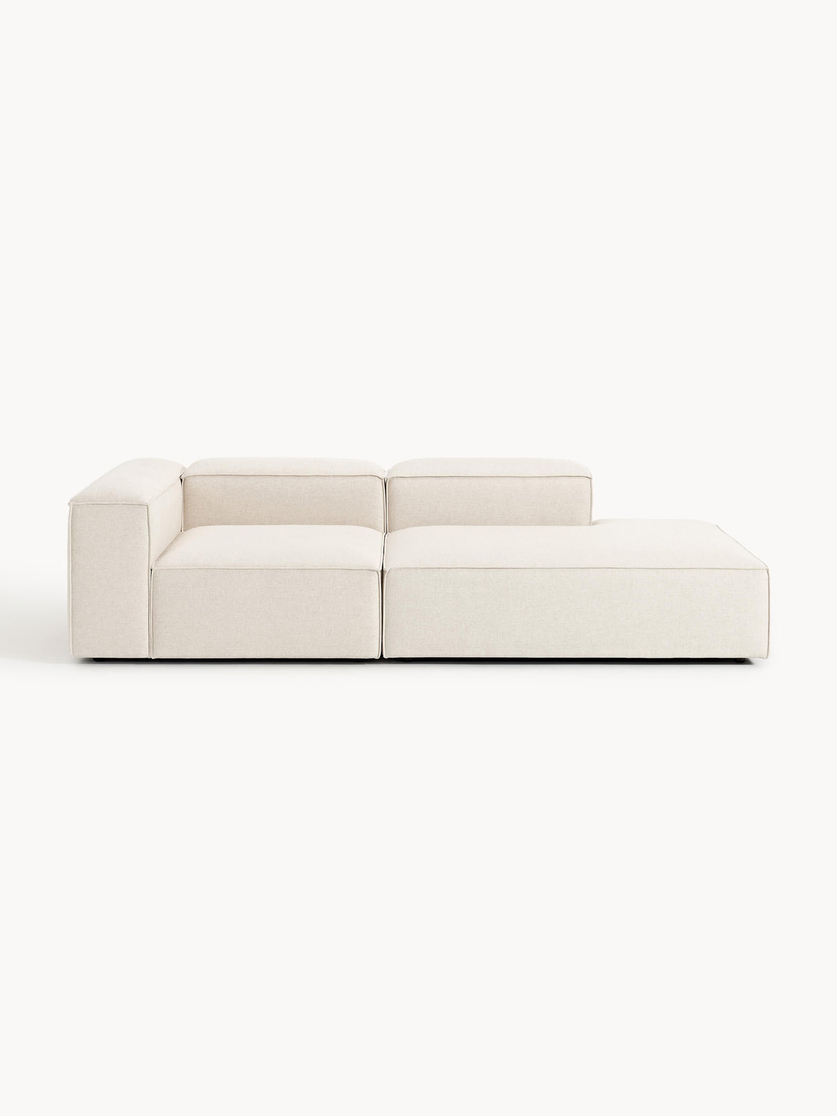 Lensford Modular Ottoman in Linen Blend