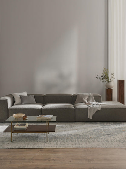 Lensford Modular XL Bouclé Ottoman