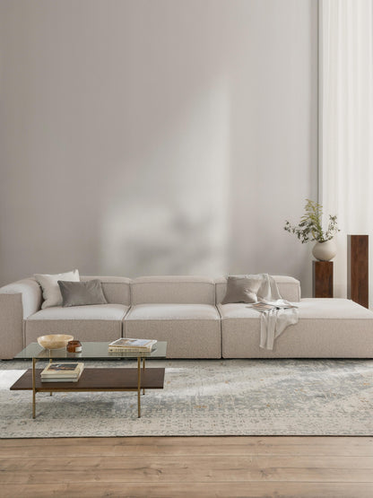 Lensford Modular XL Bouclé Ottoman