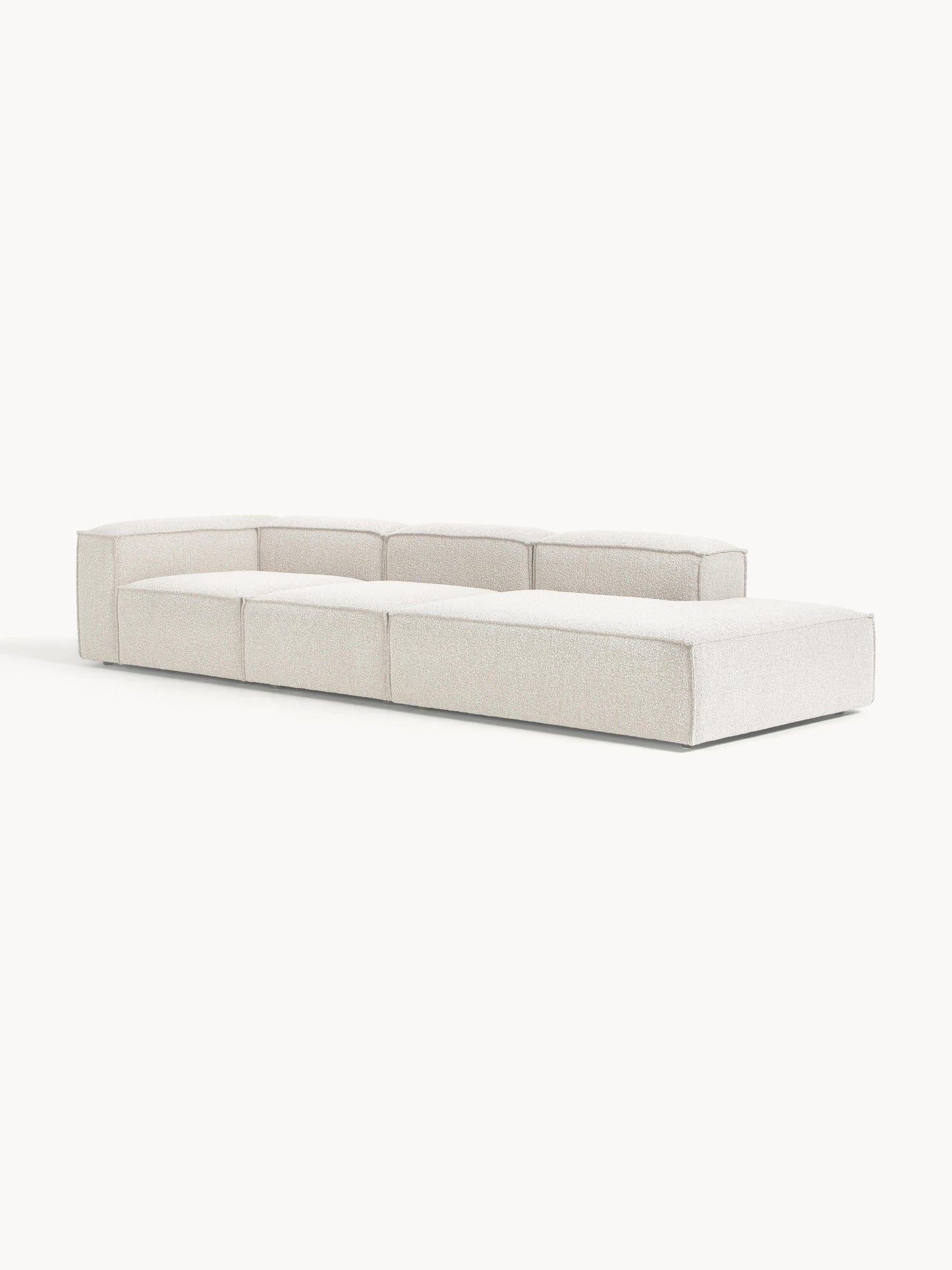 Lensford Modular XL Bouclé Ottoman