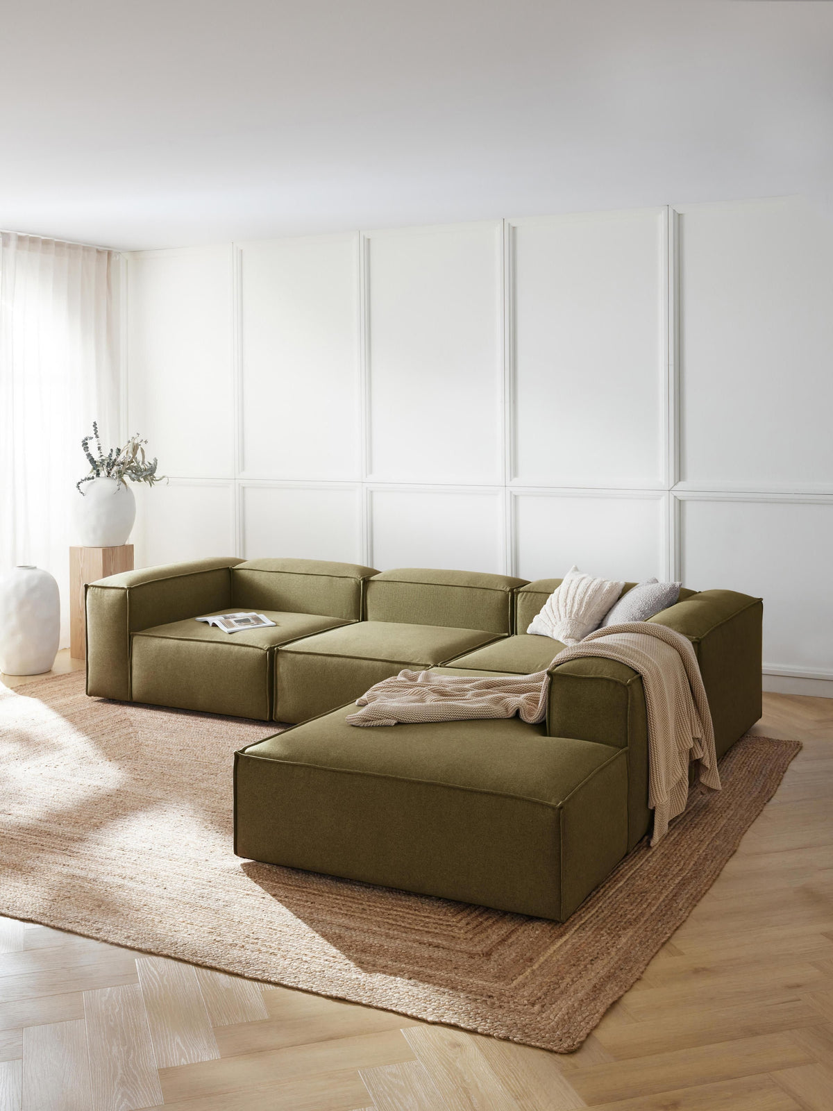 Lensford Modular XL Corner Sofa (4-Seater)