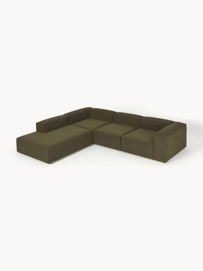 Lensford Modular XL Corner Sofa (4-Seater) in Bouclé