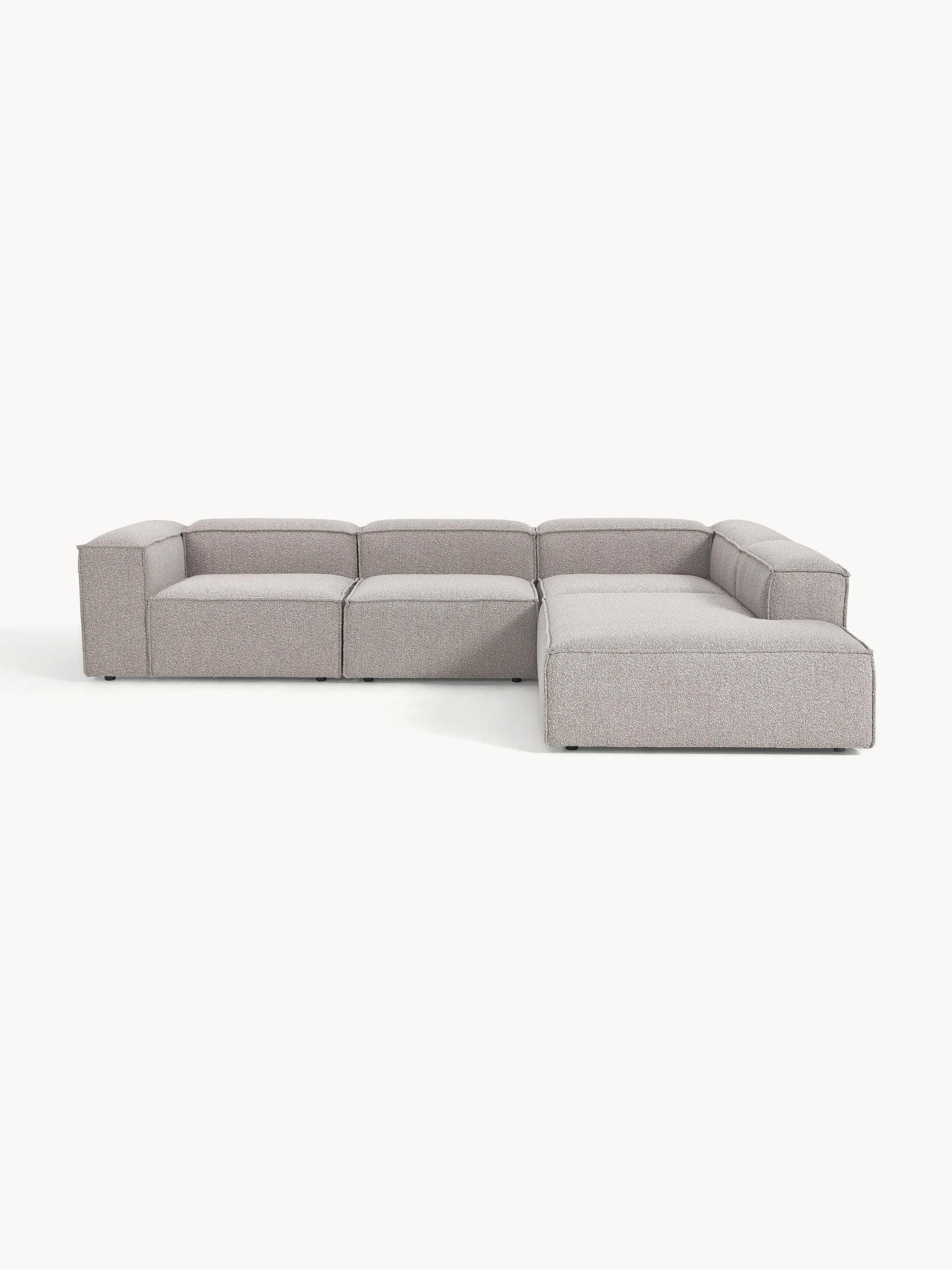 Lensford Modular XL Corner Sofa (4-Seater) in Bouclé