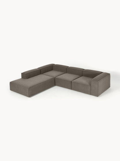 Lensford Modular XL Corner Sofa (4-Seater) in Bouclé