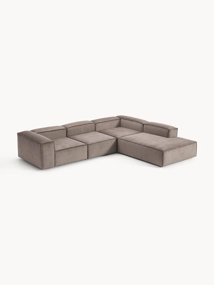 Lensford Modular XL Corner Sofa (4-Seater) in Corduroy
