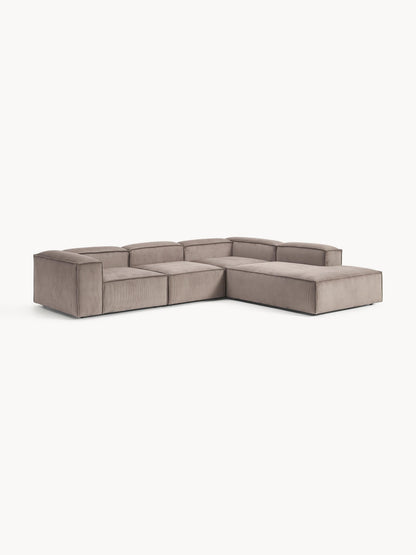 Lensford Modular XL Corner Sofa (4-Seater) in Corduroy