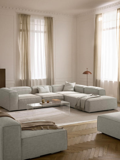 Lensford Modular XL Corner Sofa (4-Seater) in Linen Blend