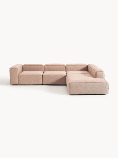 Lensford Modular XL Corner Sofa (4-Seater) in Linen Blend