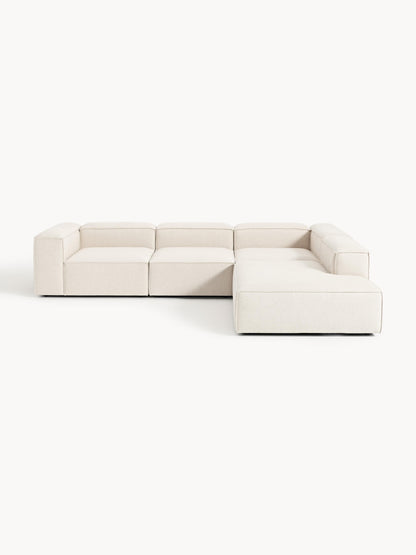Lensford Modular XL Corner Sofa (4-Seater) in Linen Blend