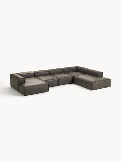 Lensford Modular XL Leather Sofa