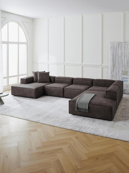 Lensford Modular XL Leather Sofa