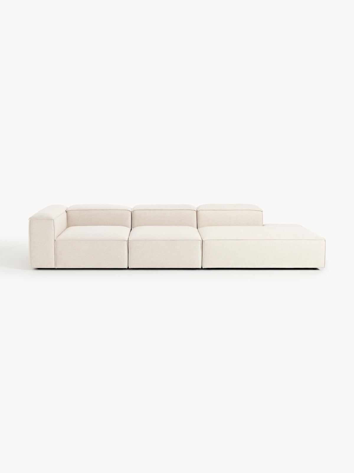 Lensford Modular XL Ottoman in Linen Blend