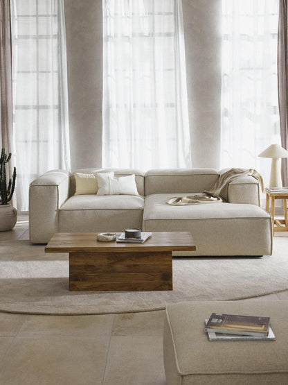 Lensford Ottoman Corner Module in Linen Blend