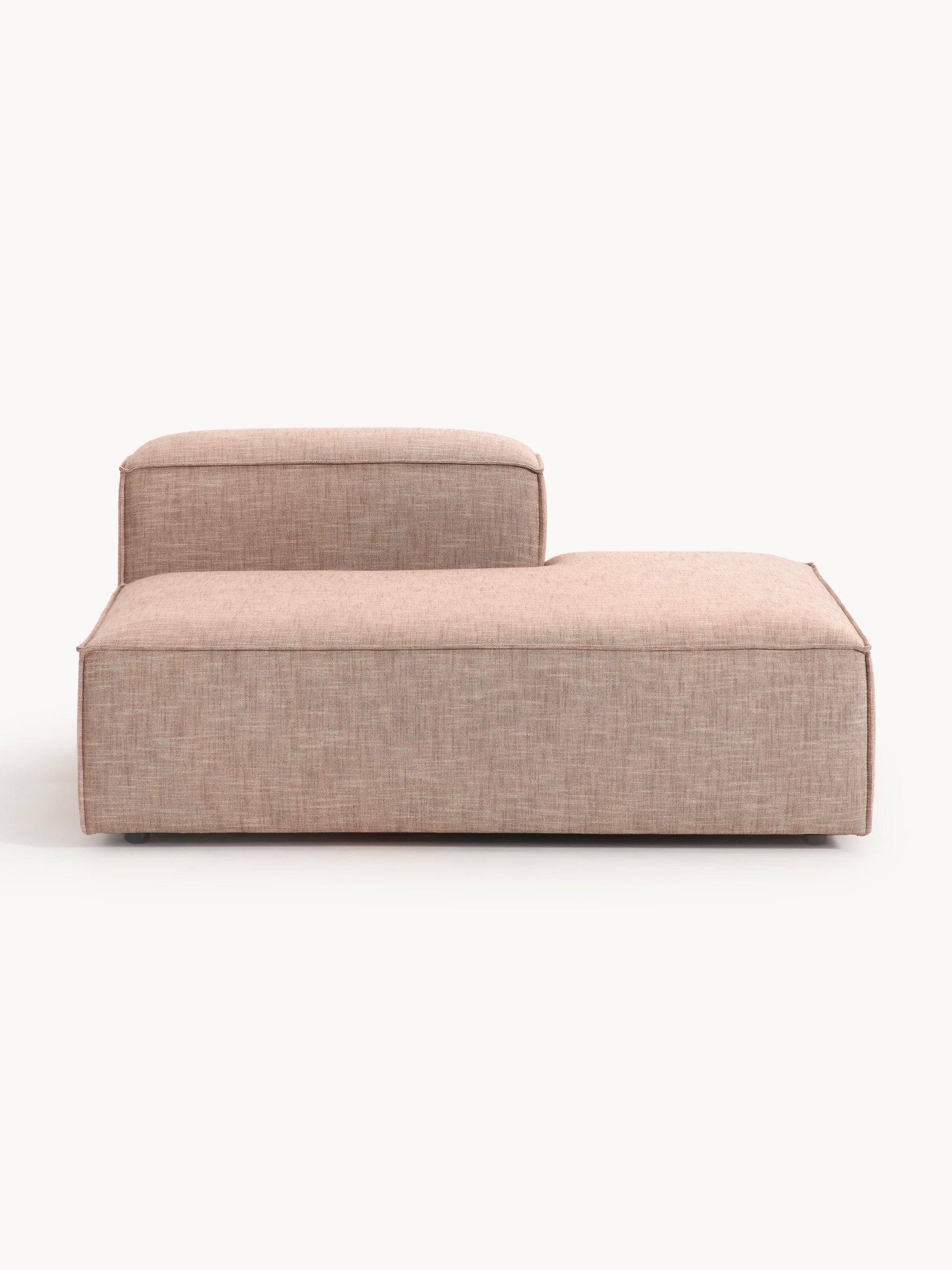 Lensford Ottoman Module in Linen Blend