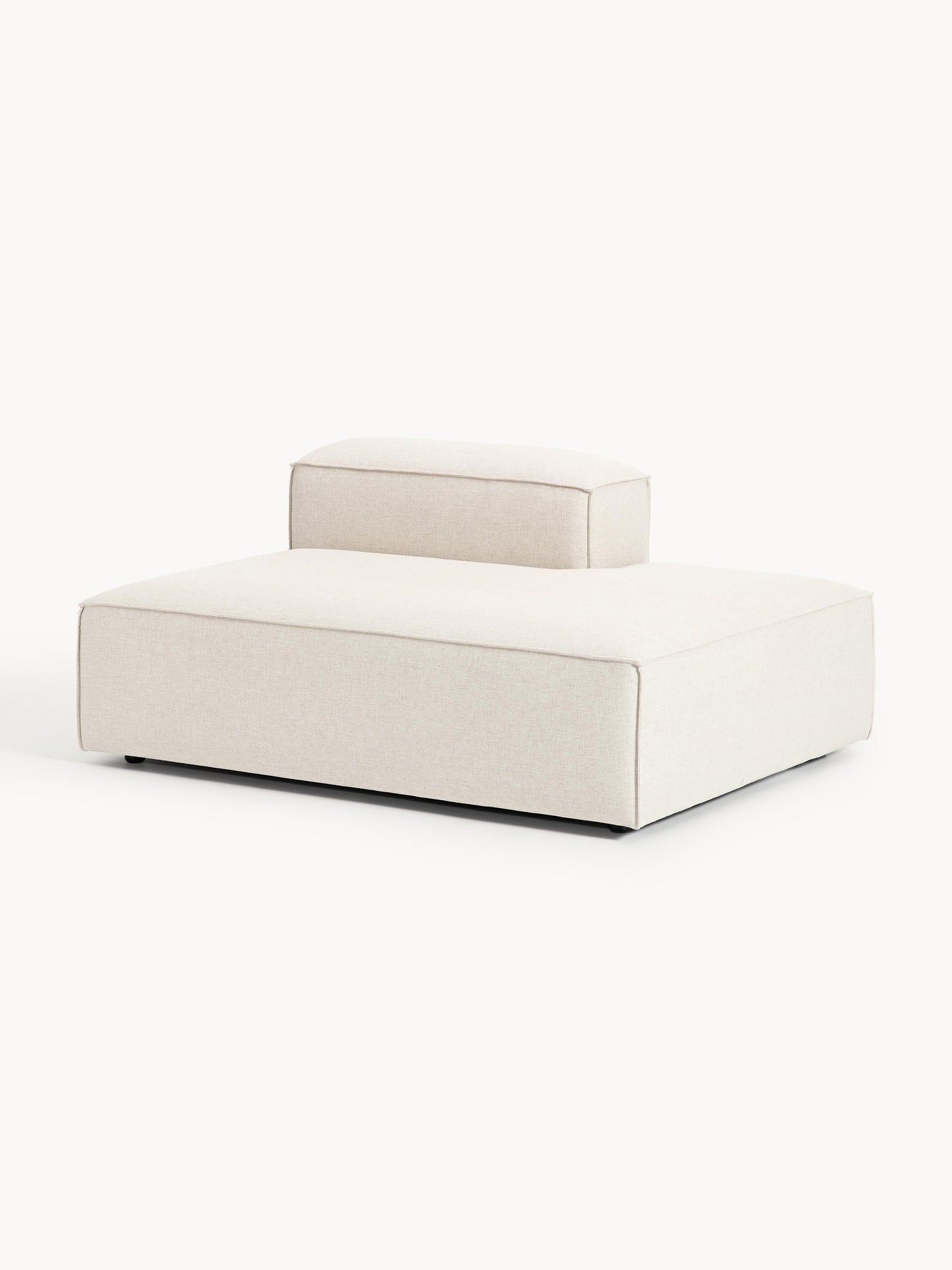 Lensford Ottoman Module in Linen Blend