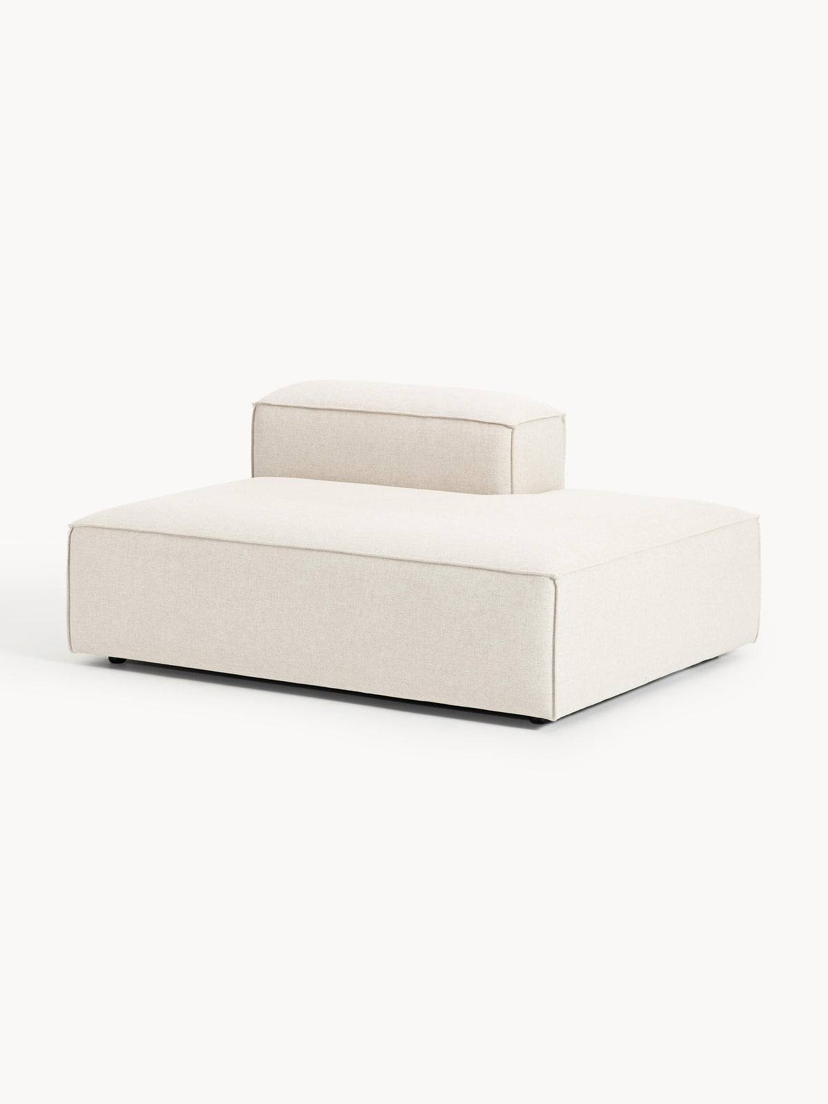 Lensford Ottoman Module in Linen Blend