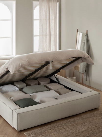 Lensford Upholstered Bed with Storage