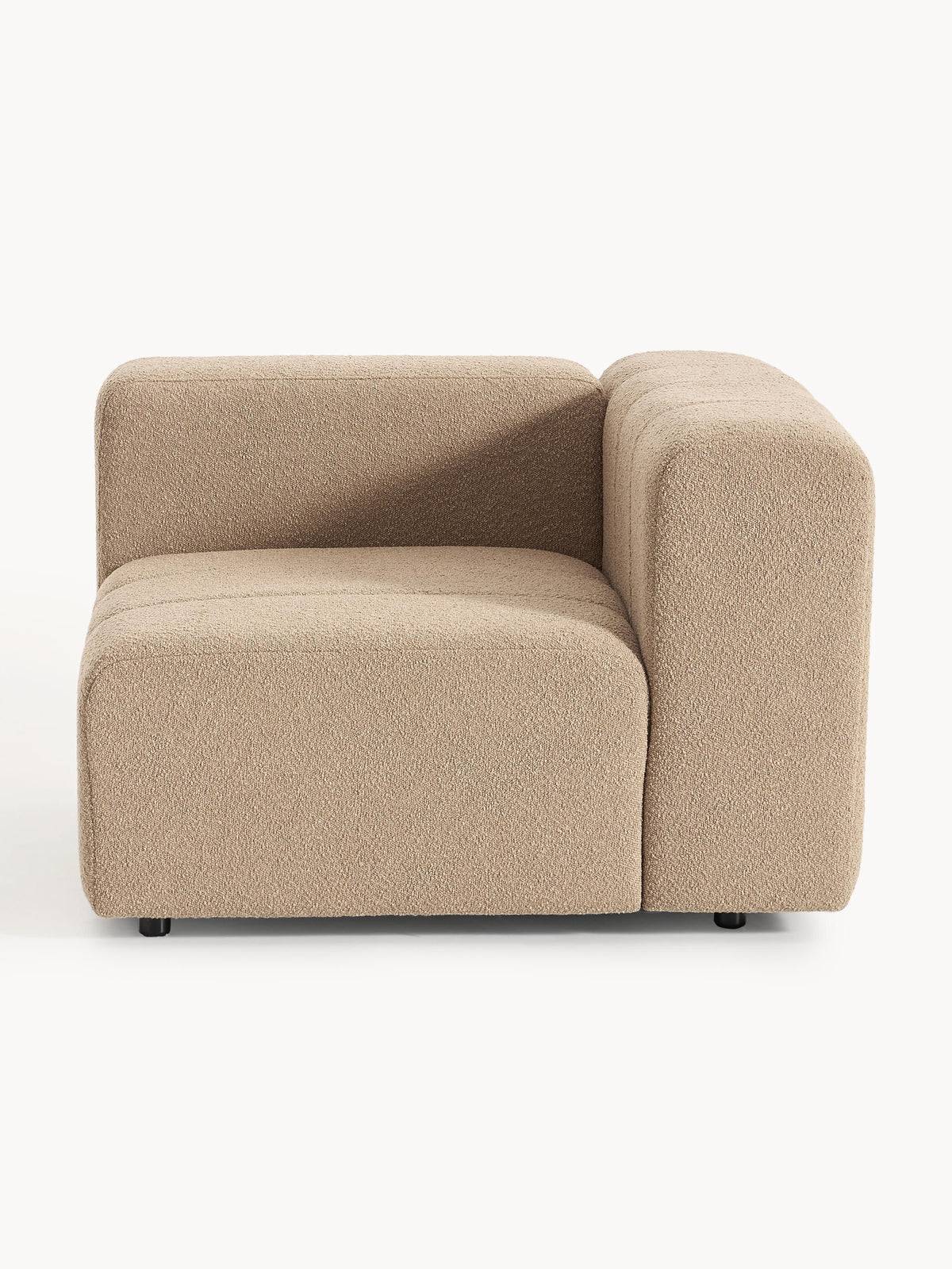 Lenvera Corner Module in Bouclé