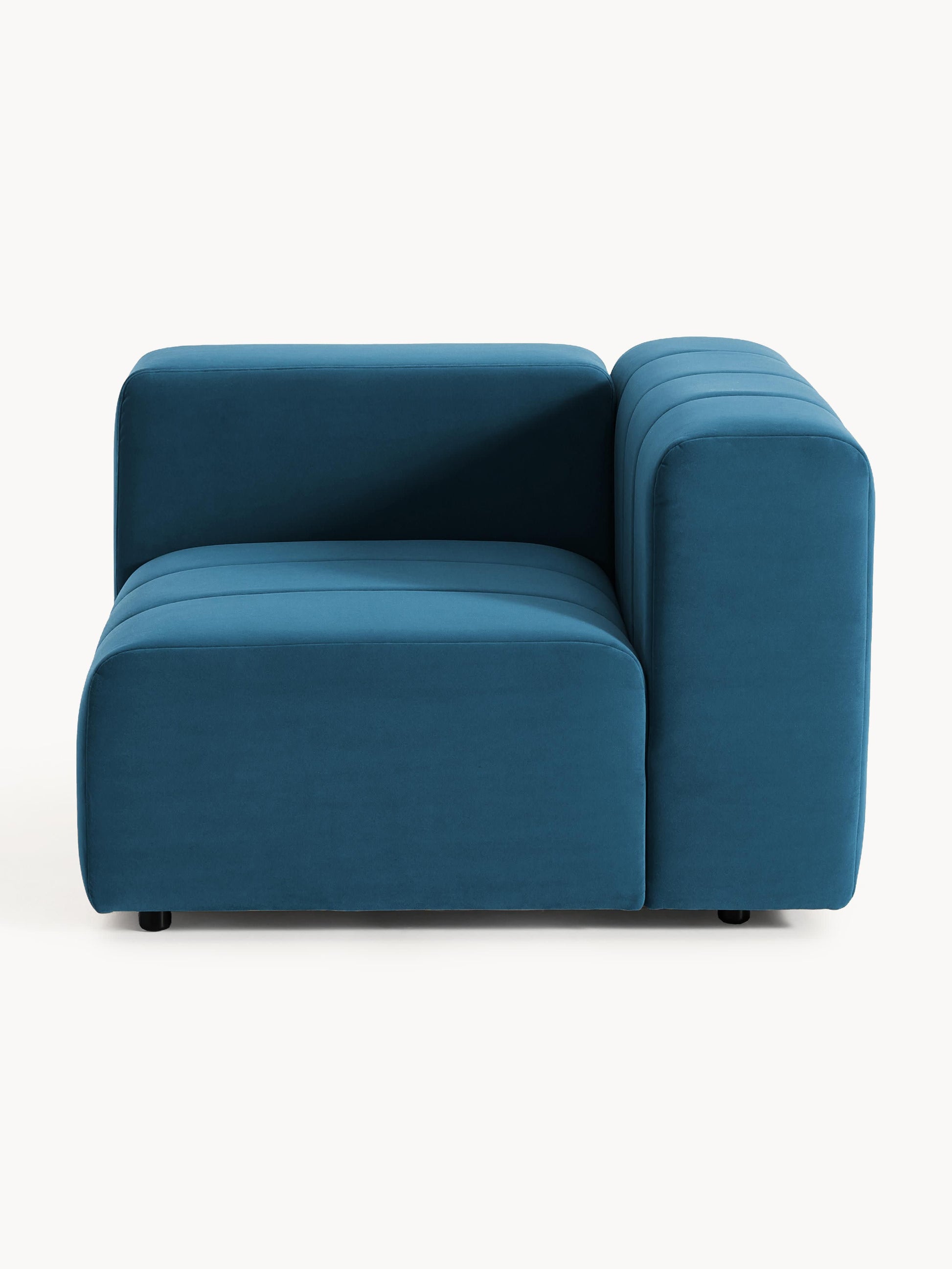 Lenvera Corner Module in Velvet
