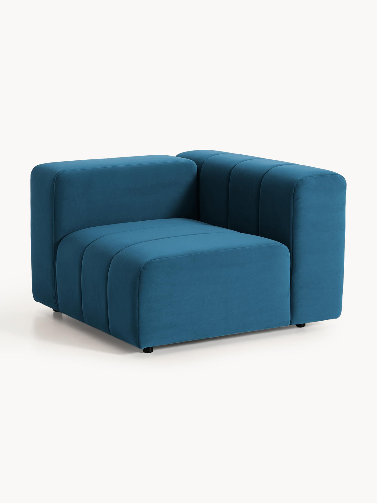 Lenvera Corner Module in Velvet