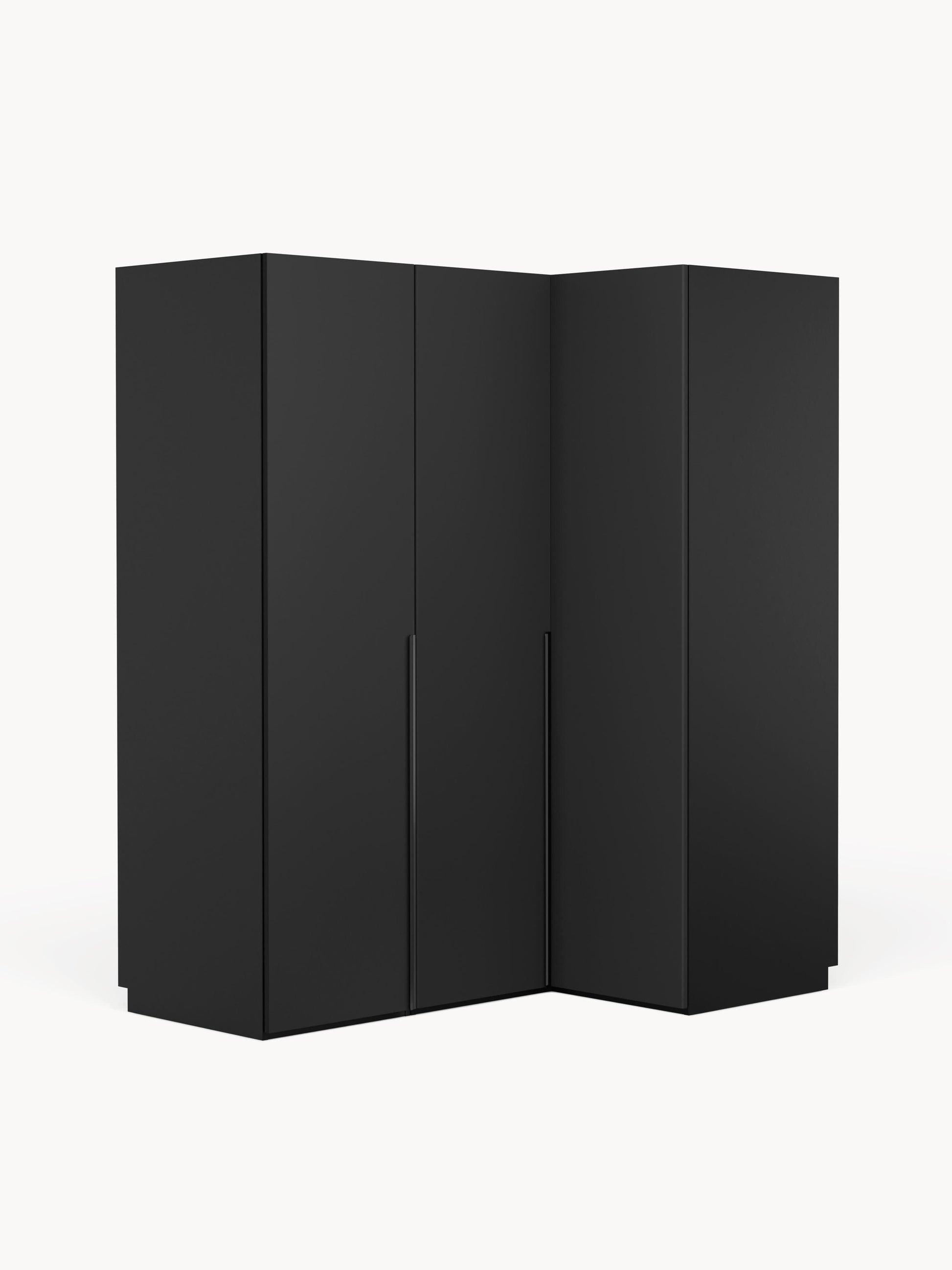 Leovard Modular Corner Wardrobe, 165 cm Wide, in Various Sizes