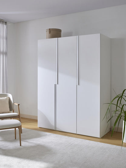 Leovard Modular Hinged-Door Wardrobe, 150 cm Wide, in Various Sizes