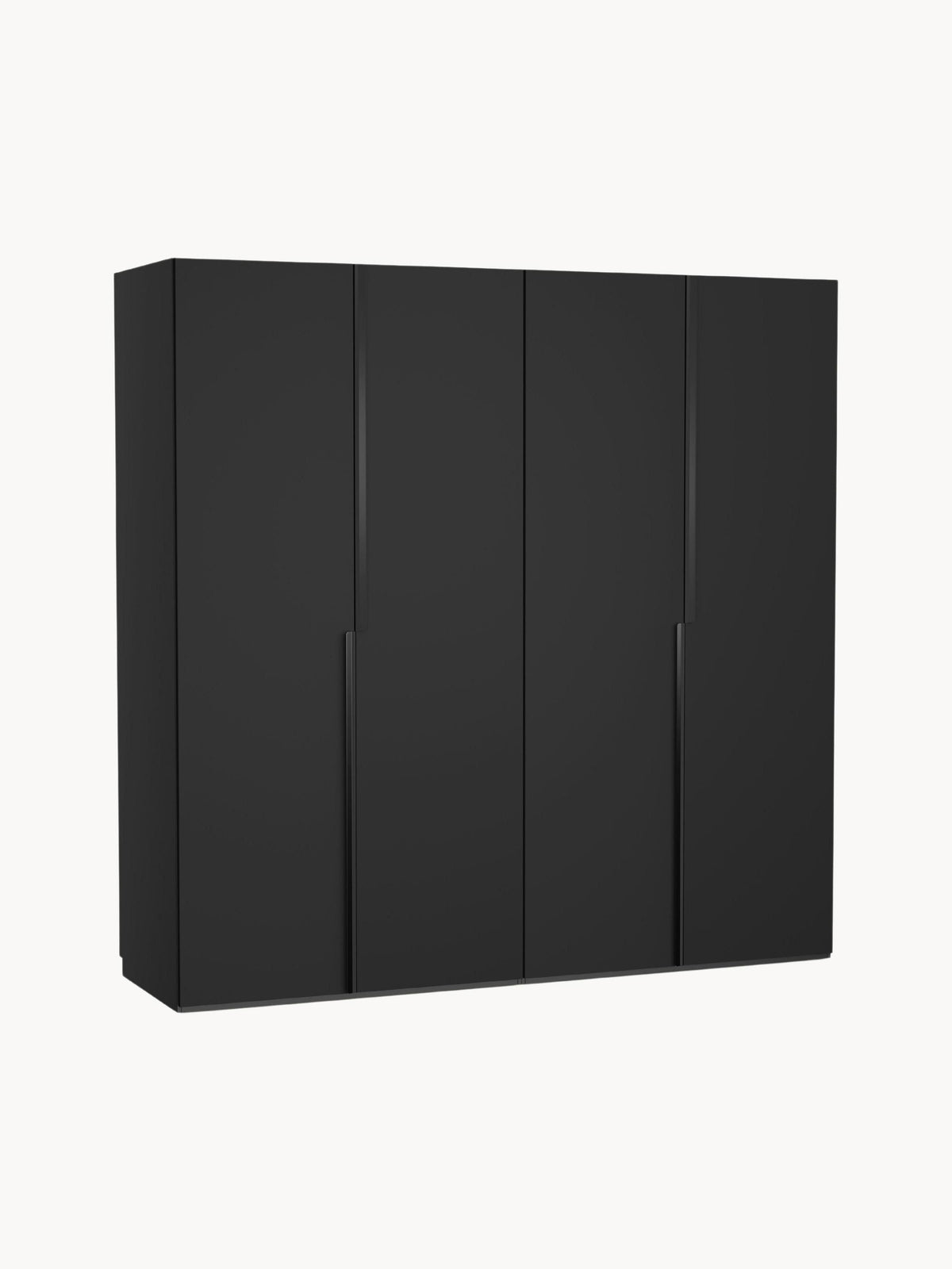 Leovard Modular Hinged-Door Wardrobe, 200 cm Wide, in Various Sizes