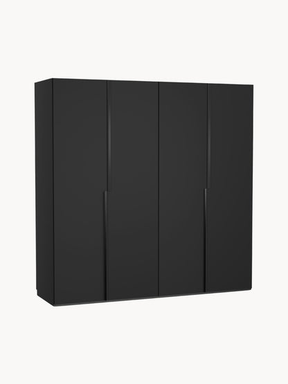 Leovard Modular Hinged-Door Wardrobe, 200 cm Wide, in Various Sizes