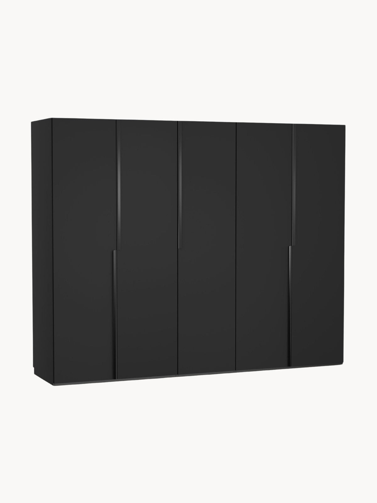 Leovard Modular Hinged-Door Wardrobe, 250 cm Wide, in Various Sizes