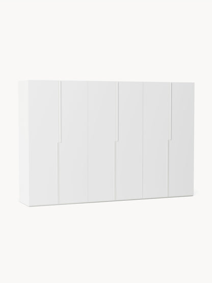 Leovard Modular Hinged-Door Wardrobe, 300 cm Wide, in Various Sizes