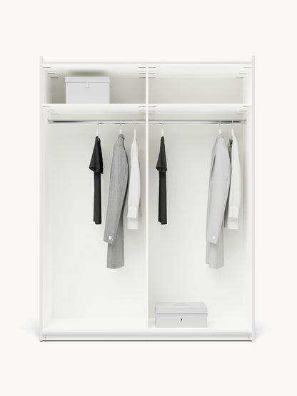 Leovard Modular Sliding-Door Wardrobe, 150 cm Wide, in Various Sizes