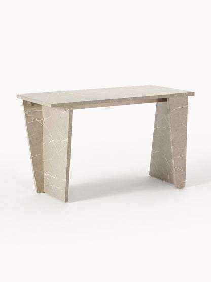 Liavero Desk in Travertine Look