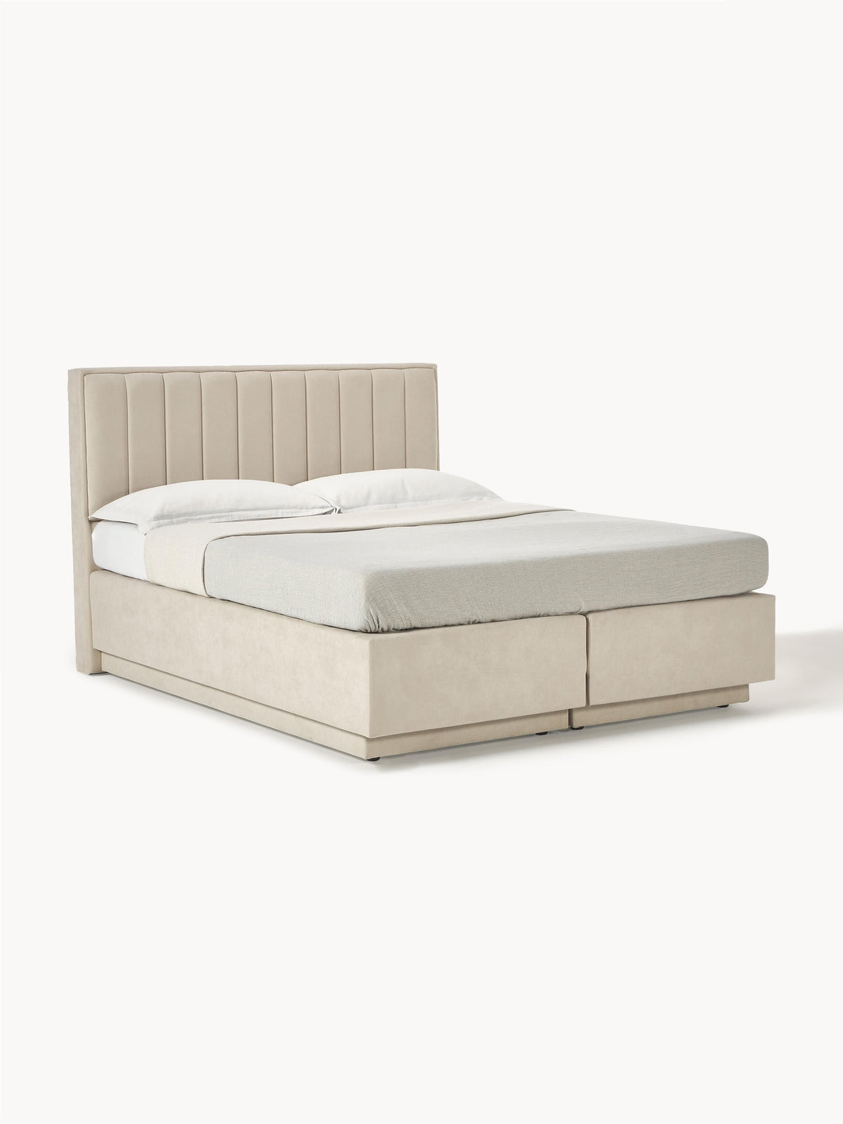 Livanne Box Spring Bed with Storage