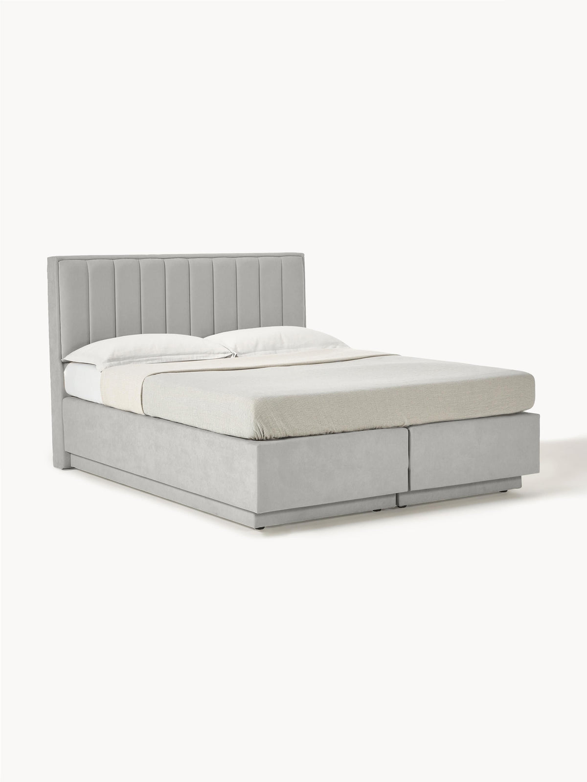 Livanne Box Spring Bed with Storage