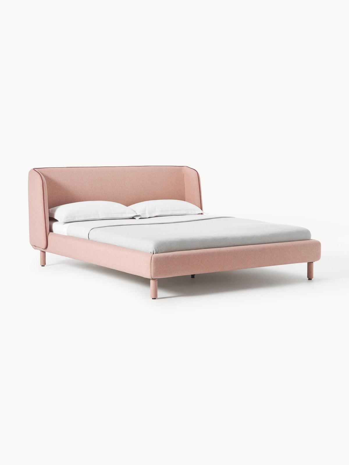 Lumaris Upholstered Bed with Headboard