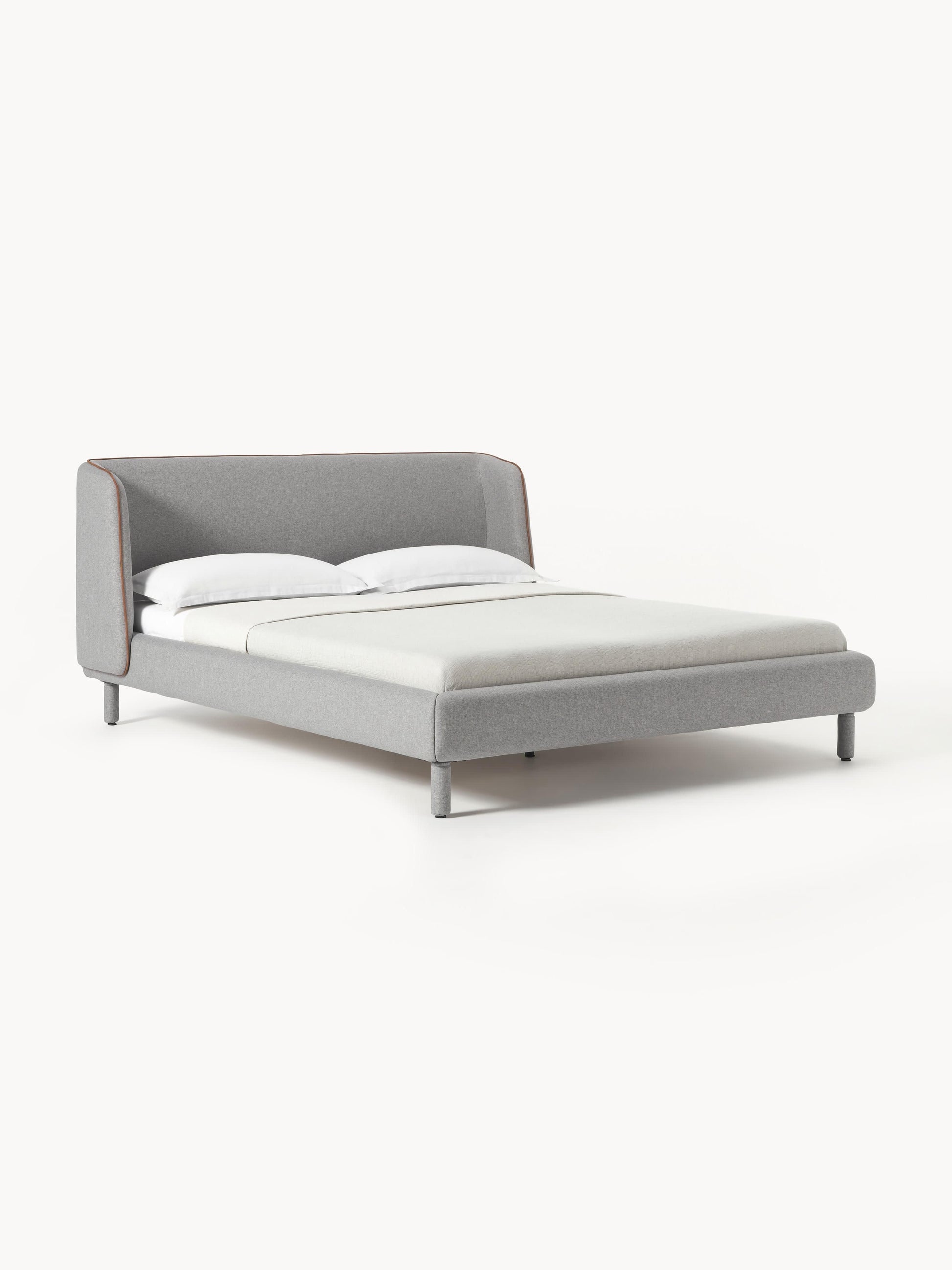 Lumaris Upholstered Bed with Headboard