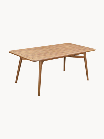 Marcevo Acacia Wood Garden Table, 180 x 90 cm