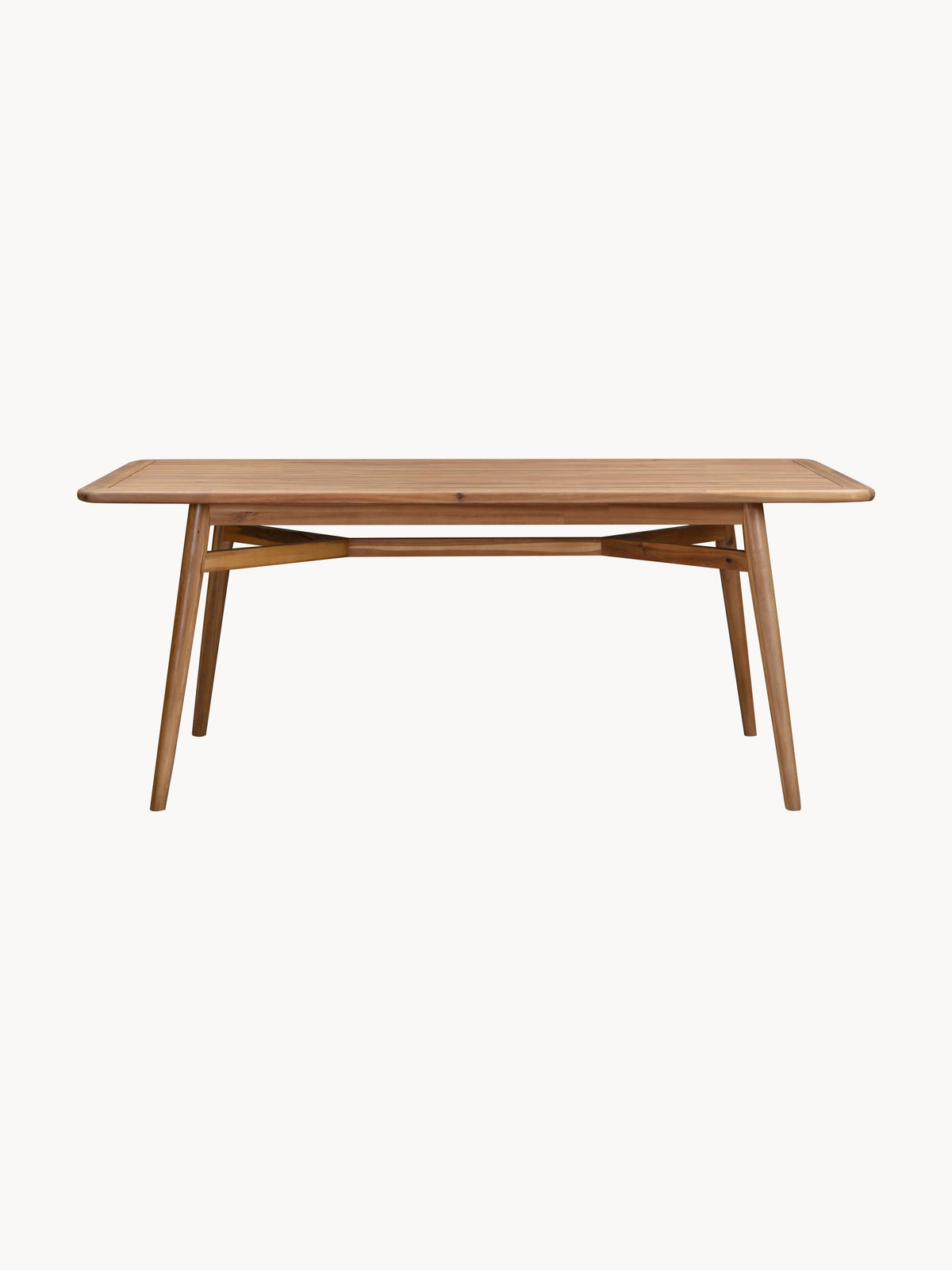 Marcevo Acacia Wood Garden Table, 180 x 90 cm