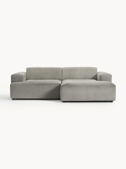 Melvina Corduroy Corner Sofa (3-Seater)