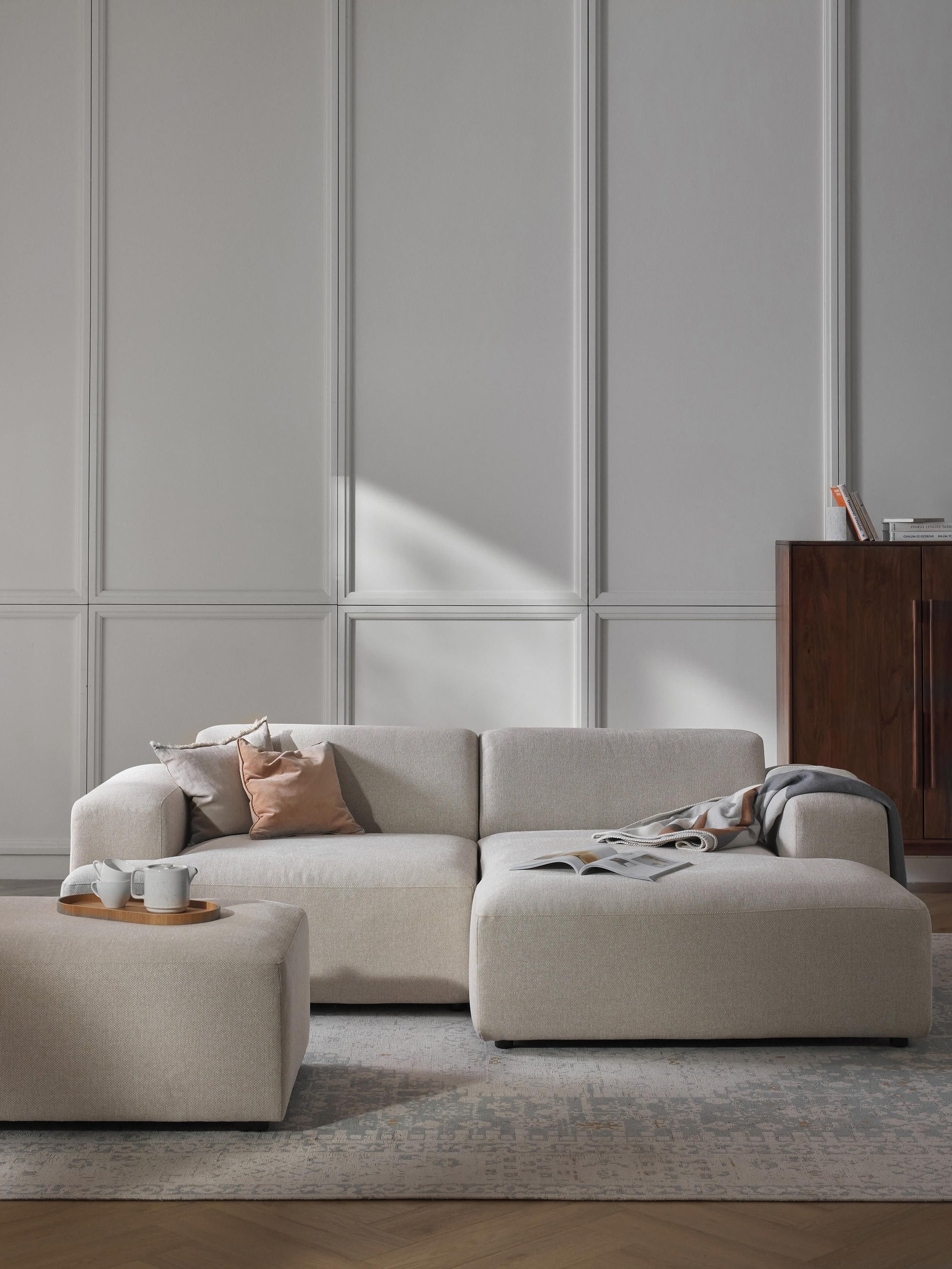 Melvina Corner Sofa (3-Seater)